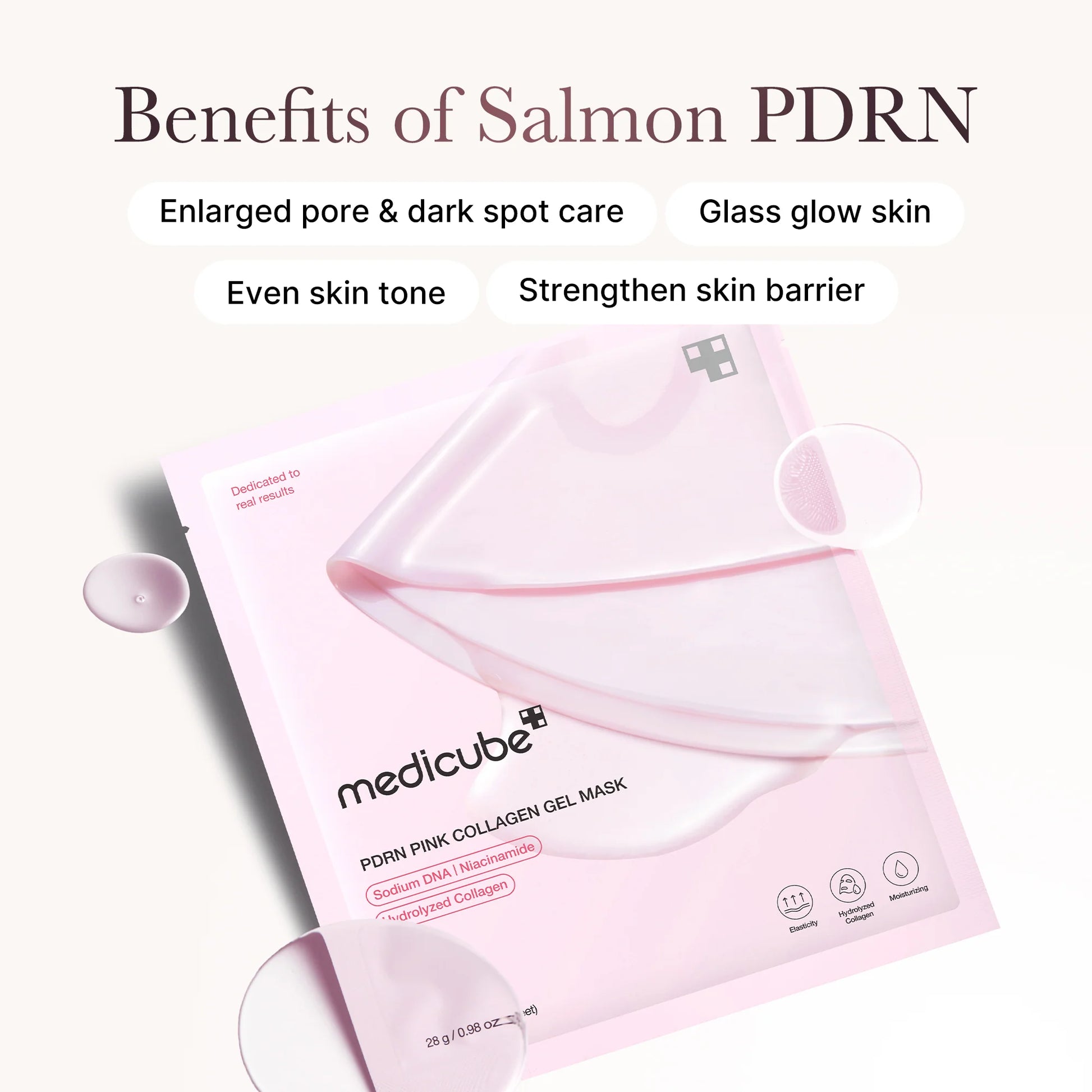 PDRN Pink Collagen Jelly Gel Mask