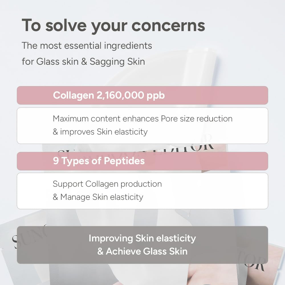 Sungboon Editor - Deep Collagen Power Boosting Mask | THE ORIGINAL OVERNIGHT COLLAGEN MASK